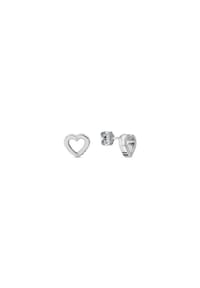 TOMMY HILFIGER TOGGLE HEART - Damen Ohrstecker, Edelstahl - EDELSTAHL