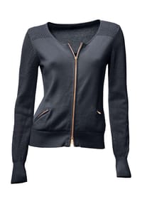 heine - Cardigan - grau-meliert