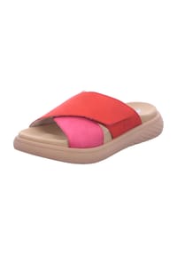rieker - Pantoletten - magenta/flamme