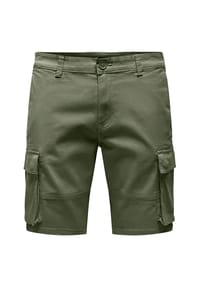 ONLY & SONS - Shorts CAM Cargo-Shorts - grau
