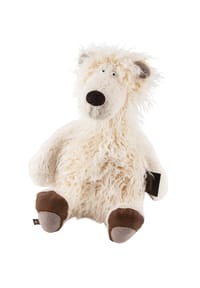 sigikid® - Kuscheltier Iky Piky, BeastsTown ,  für Erwachsene und Kinder - offwhite