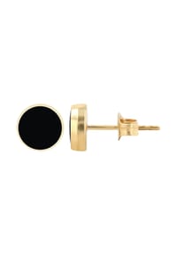 Adelia's Modern Essentials - Ohrringe – Ohrstecker aus Titan mit Strass Steinchen - gold