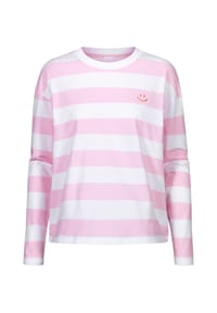 mey - Schlafanzug Oberteil Streaked Lines - Soft pink