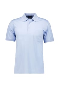 RAGMAN - Poloshirt, Brusttasche, für Herren - 74 HELLBLAU