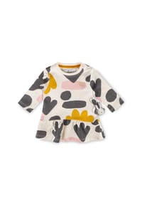 sigikid® - Kleid Schneehase ,  für Babys - mehrfarbig