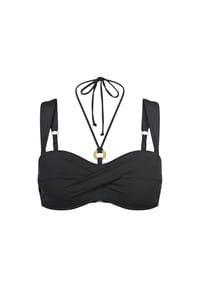 TRIUMPH - Neckholder-Bikini-Oberteil, Twist-Optik, für Damen - BLACK