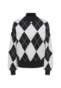 ONLY® - Strickpullover Lenya, Stehkragen, für Damen - 177911001 BLACK
