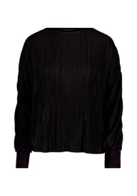 BETTY BARCLAY - Casual-Shirt mit Glanzeffekt - Schwarz