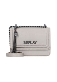 REPLAY - Mini Bag Umhängetasche 18 cm - lt gun metal