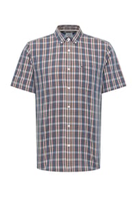 MUSTANG® - Freizeithemd Gilroy, Slim Fit, Kurzarm, Button-Down-Kragen, für Herren - 12862 MULTI SS BL