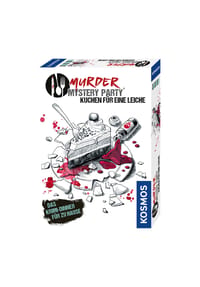 KOSMOS - Murder Mystery Party - Kuchen für eine Leiche, Gesellschaftsspiel, Krimispiel, Krimi Dinner, Crime - 