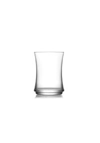 COFI - LAV Luna Wassergläser Set – 225 ml, 3-teilig, transparentes Glas - Transparent 10 x 6,7 cm