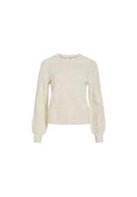 VILA - Pullover - whisper white