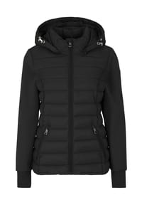 COVERED - Jacke SOPHIA 3 mit weitenregulierbarer Kapuze - Beige