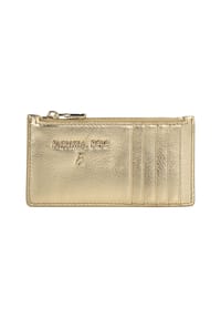 PATRIZIA PEPE - Kreditkartenetui Leder 13 cm - dark tatami