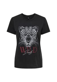 ONLY® - T-Shirt Lucy, Baumwolle, für Damen - 177911076 BLACK/J