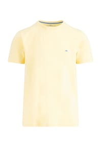 FYNCH-HATTON® - T-Shirt, Baumwolle, für Herren - 113 PALE YELLOW