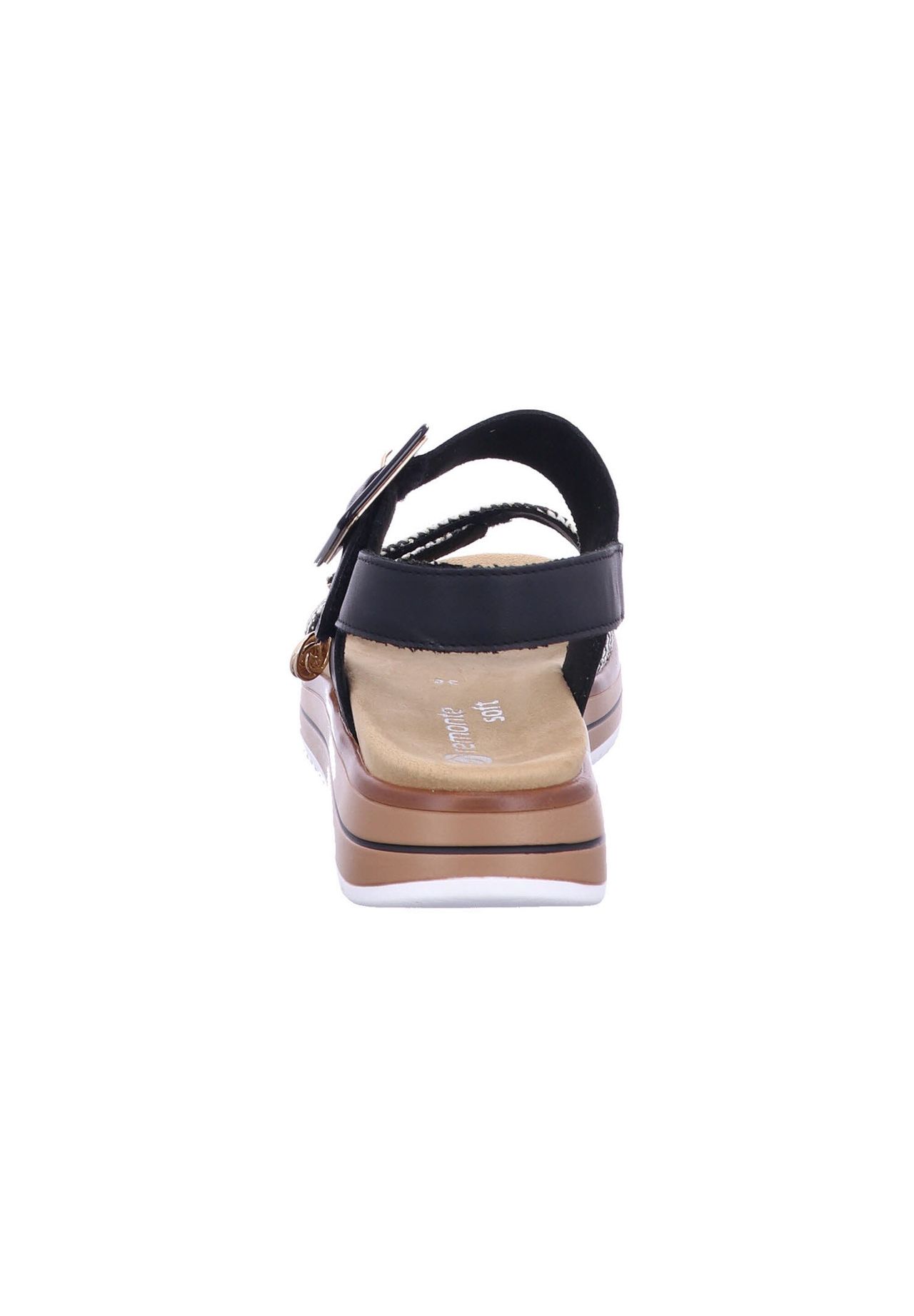 Remonte® Sandalen, Leder, AnhäNger, FüR Damen, Schwarz, 37