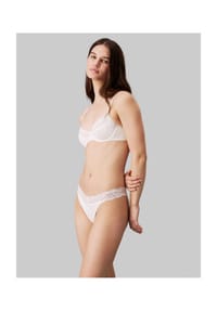 Calvin Klein - Tanga Attraction, Spitze, für Damen - 101 WHITE