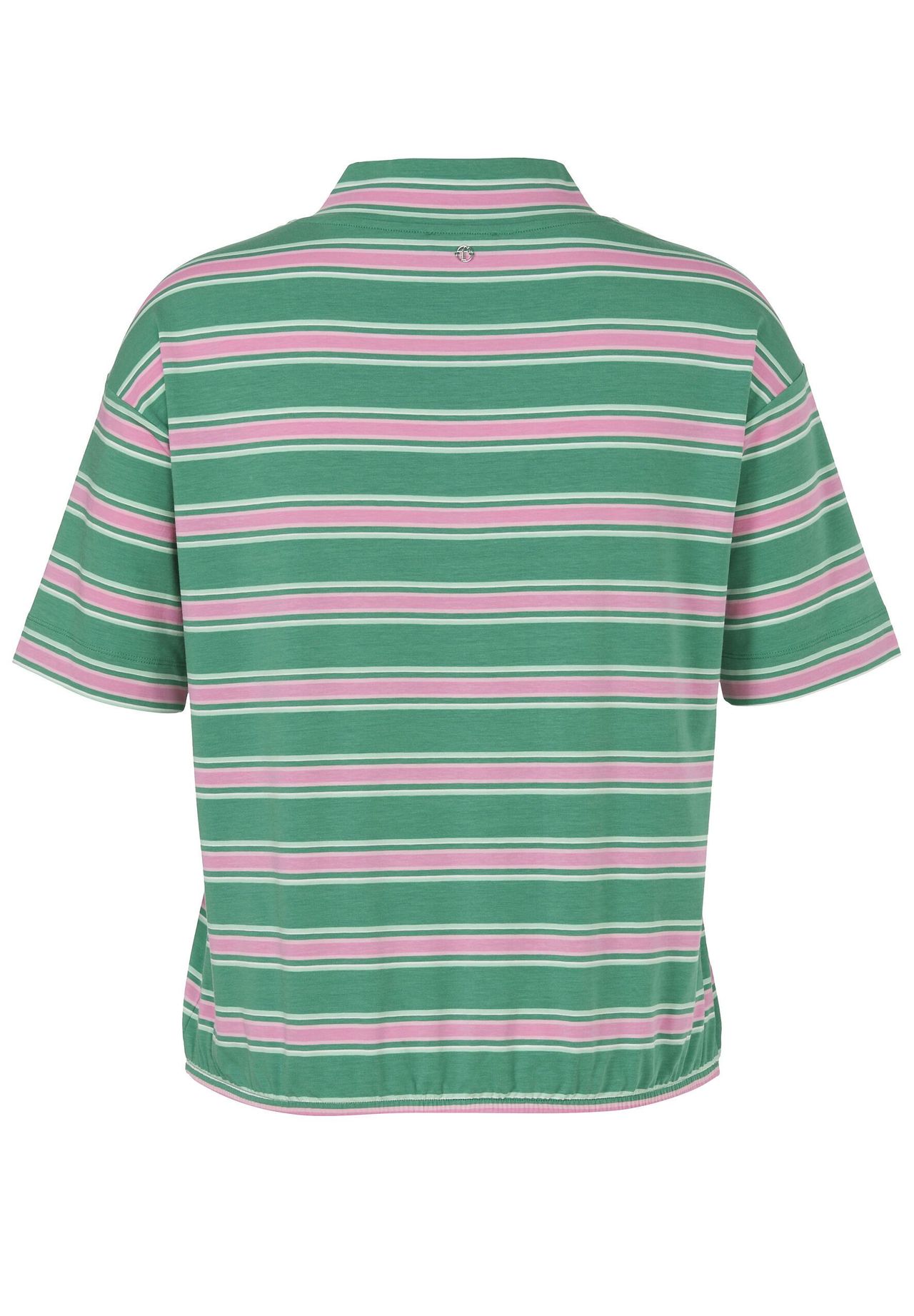 frapp T-Shirt, V-Ausschnitt, FüR Damen, GrüN|Mehrfarbig, 46