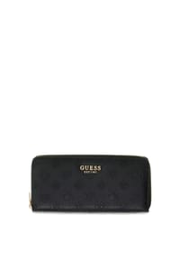 GUESS - Langbörse Ella, Handschlaufe, für Damen - BEIGE LOGO