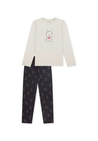 SCHIESSER - Schlafanzug Nightwear, Baumwolle, für Kinder - 109 MARSHMALLOW