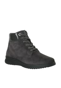Ganter - Schnür-Stiefeletten für Damen - zementgrau