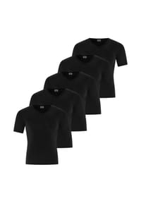 Speidel. - Unterhemd / Shirt Kurzarm 5er Pack Sky.line - Schwarz