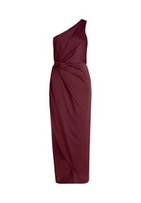 Vera Mont - Abendkleid mit Raffung - Deep Dahlia