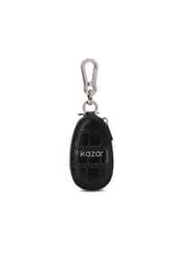 Kazar - Luxuriöses Schlüsseletui aus geprägtem Leder - Schwarz