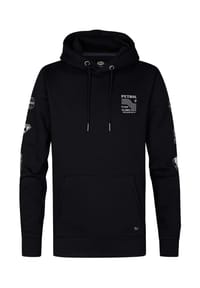 Petrol Industries® - Kapuzenpullover Sweat Hoodie - schwarz