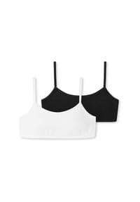 SCHIESSER - Bustiers 2er-Pack Basic Kids - bunt