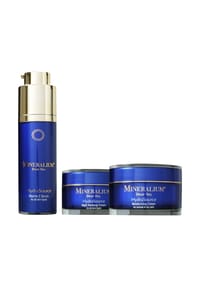 MINERALIUM - Komplettes Anti-Aging-Gesichtspflege-Kit, 130 ml - weiß
