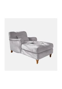LOBERON - Chaiselongue Isa grau - grau