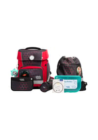 school mood Champion Maxx Pro - Champion Maxx Pro Mila Schulranzen-Set 7-teilig - Dinosaurier