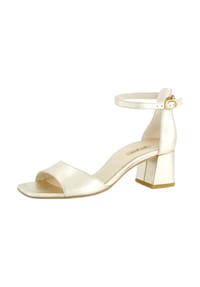 paul green - Leder Sandalen - Platin