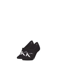Calvin Klein - Füßlinge, Rippbündchen, für Damen - 001  BLACK