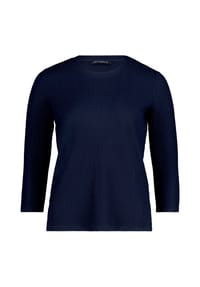 BETTY BARCLAY - Strukturshirt mit Rundhalsausschnitt - 1014 OFFWHITE