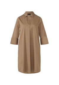 s.Oliver BLACK LABEL - Blusenkleid, knielang, für Damen - 8438 BROWN