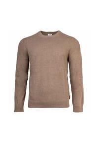 JOOP! JEANS - Herren Feinstrickpullover - Pablor, Baumwolle, Rundhals, einfarbig - Beige