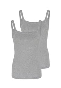 Speidel. - Unterhemd / Top 2er Pack bio.cotton Plus - Kiesel Melange