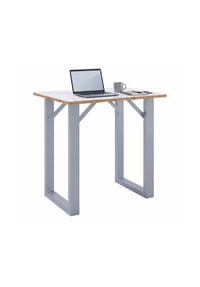 VCM. - Bartisch, Stehtisch und Meetingtisch, 110 x 50 x 100 cm, Hochtisch für Küche, Büro und Lounge - Salia - Schwarz / Anthrazit
