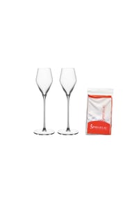 SPIEGELAU Digestifgläser + Poliertuch Definition 130 ml 2er Set transparent - DEFINITION - transparent