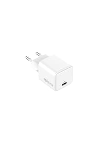 COFI - Forever TC-08 GaN Schnellladegerät 30W USB-C Power Delivery – Weiß - Natur 6 x 4 x 3 cm