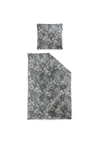 irisette® - Mako-Satin Bettwäsche Set Wave 8585 - 30 salbei