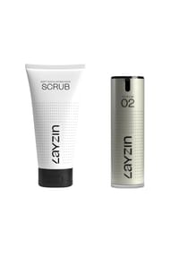 LAYZIN - Anti-Aging Gesichtspeeling und Serum Set - transparent