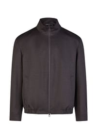 HECHTER PARIS - Blouson Modern Fit mit elastischen Ärmelbündchen - Braun
