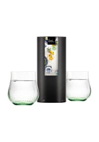 Eisch - Allround Trinkglas 2er Set Rising, Grün, 400 ml - grün