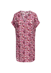 ONLY CARMAKOMA - Kleid Carhavan, V-Ausschnitt, für Damen - 178312002 FUCHSIA