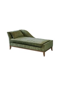 LOBERON - Chaiselongue Alphonse grün - grün